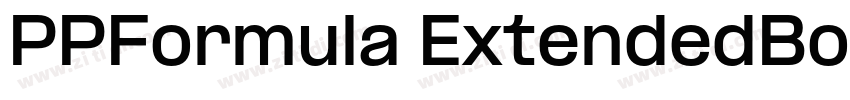 PPFormula ExtendedBo字体转换